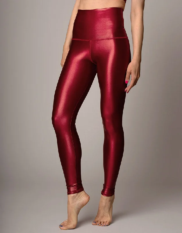 Scarlet Lacquer Legging Trendy Spandex Leggings