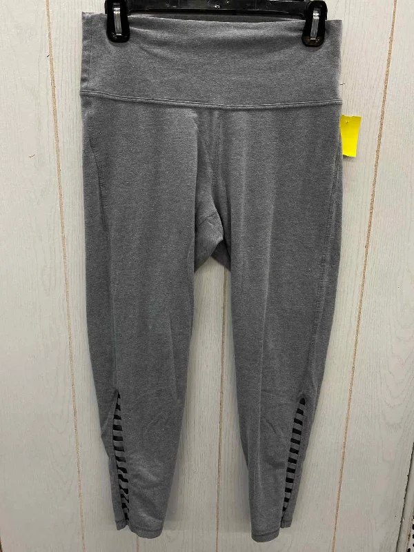 Old Navy Gray Womens Size L Leggings Stylish Yoga Leggings