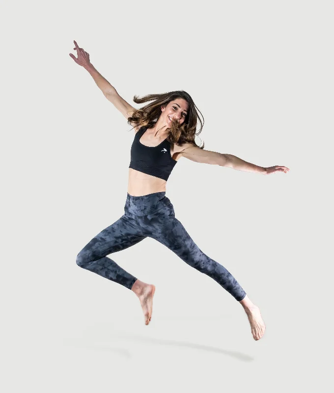 Seline Tie Dye Leggings - Storm Stylish Sporty Performance Leggings