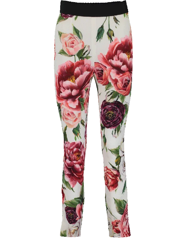 Floral Print Legging Comfortable Slim Fit Leggings