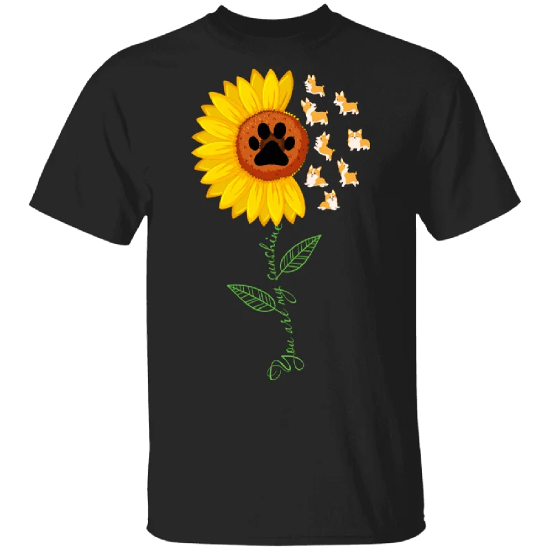 You Are My Sunshine Sunflower Flower Corgi Dog Pet Lover Owner Gifts T-Shirt Faux Fur Fabric Real Fur Fabric Shearling Fabric You Are My Sunshine Sunflower Flower Corgi Dog Pet Lover Owner Gifts T-Shirt Faux Fur Fabric Real Fur Fabric Shearling Fabric