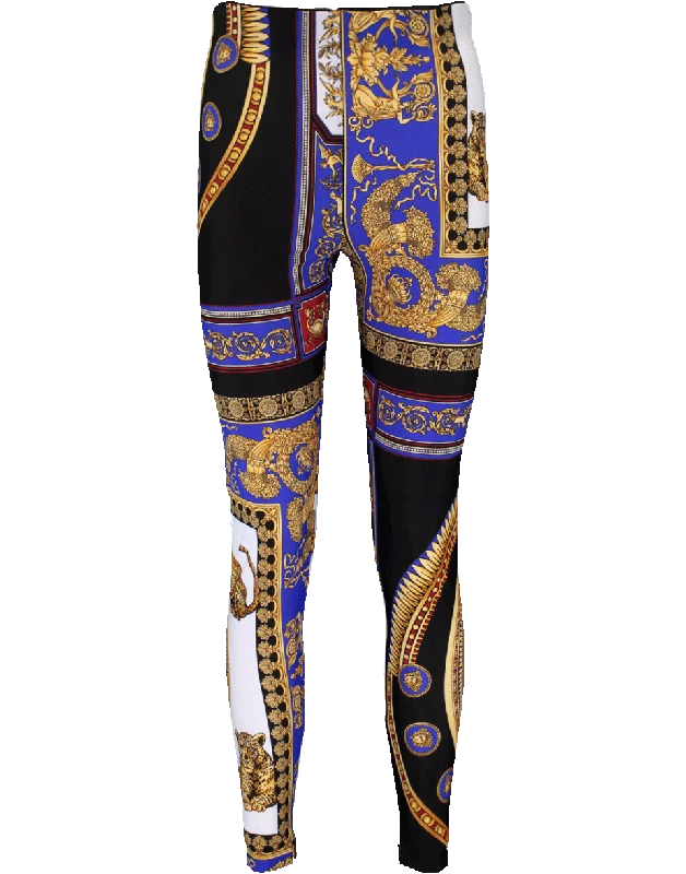 Printed Legging Trendy Sporty Compression Leggings