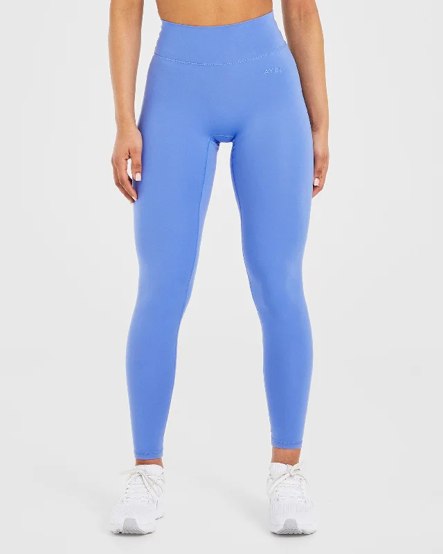 Staple Leggings - Cobalt Blue Cozy Yoga Compression Leggings