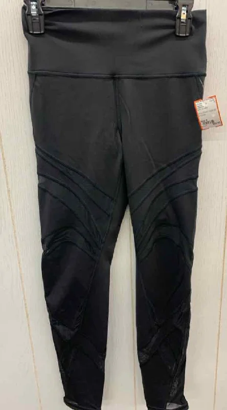 Lululemon Black Womens Size 8 Leggings Elegant Casual Fit Leggings