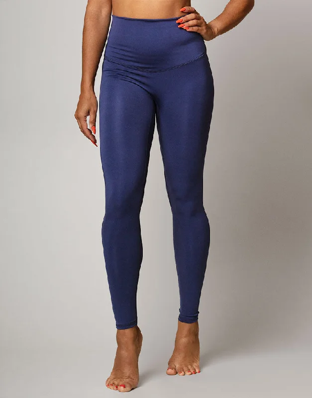 Freestyle Flat Front Legging Ink Cozy Workout Performance Leggings