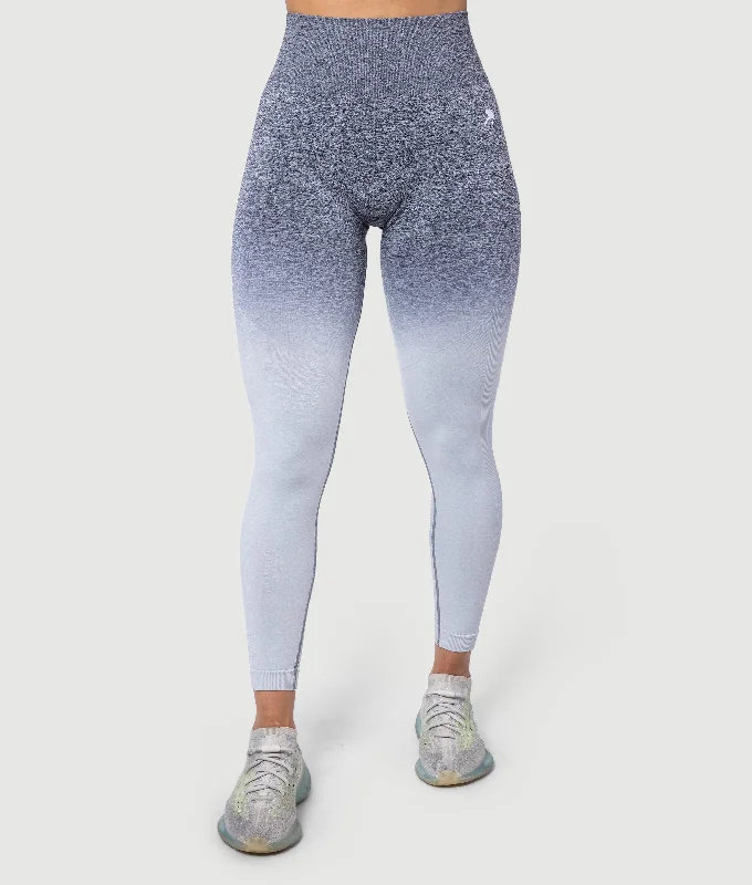 Flash legging - Cloudy Gray Trendy Sporty Compression Leggings