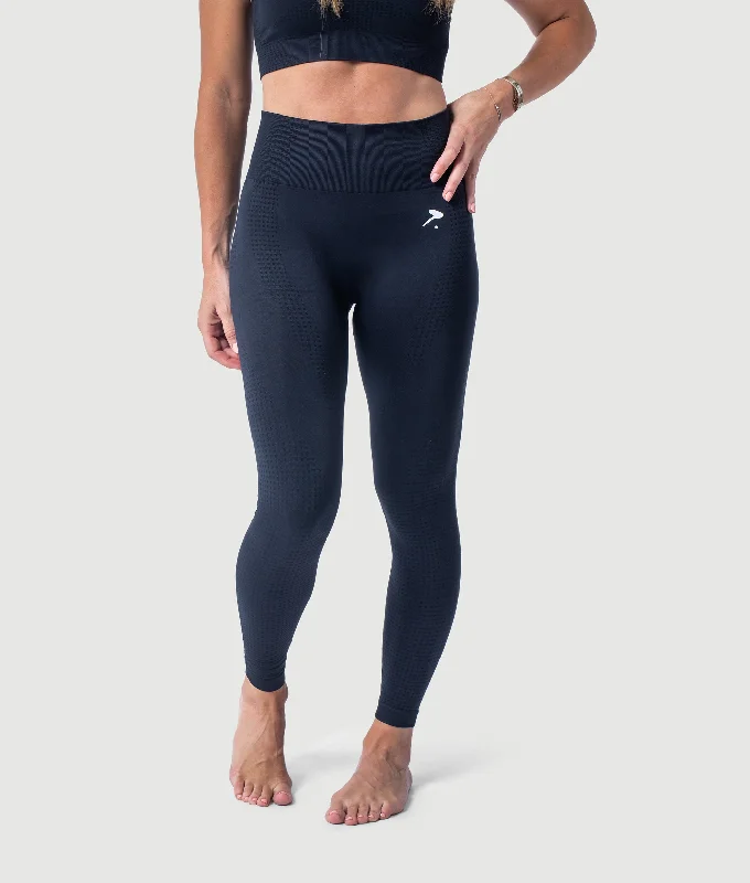 Athena Seamless Leggings - Midnight Stylish Everyday Leggings
