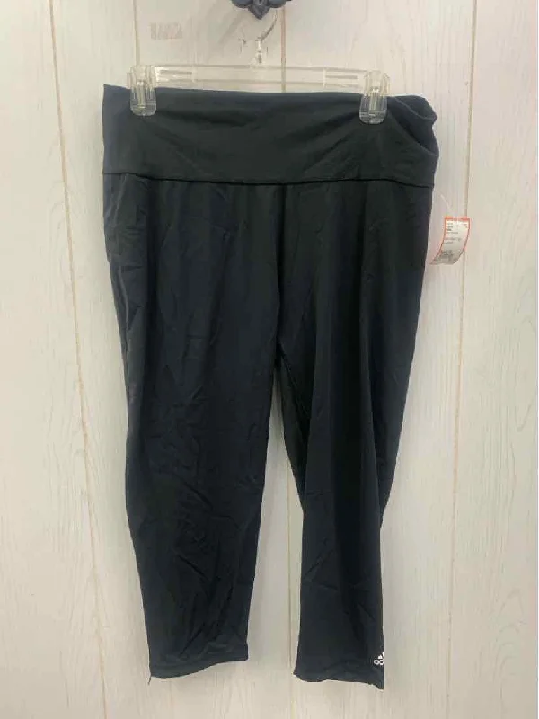 Adidas Black Womens Size L/XL Leggings Comfortable Sports Performance Tights