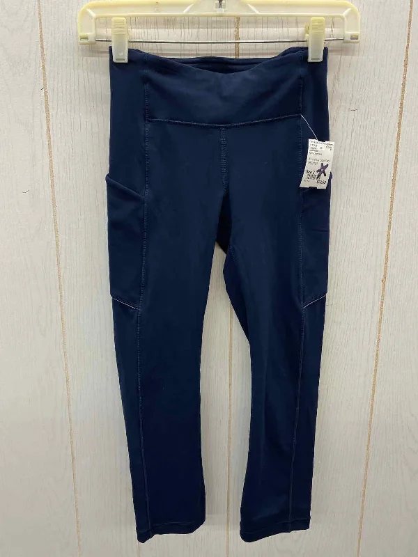 Lululemon Navy Womens Size 2 Leggings Trendy Ombre Effect Leggings