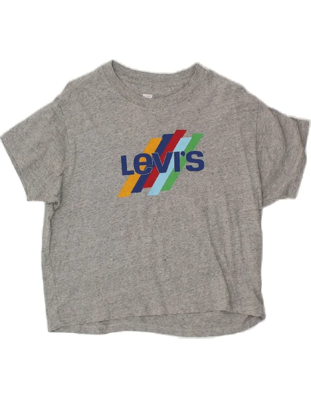 LEVI'S Mens Graphic T-Shirt Top Small Grey Rayon Fabric Velvet Fabric Corduroy Fabric LEVI'S Mens Graphic T-Shirt Top Small Grey Rayon Fabric Velvet Fabric Corduroy Fabric