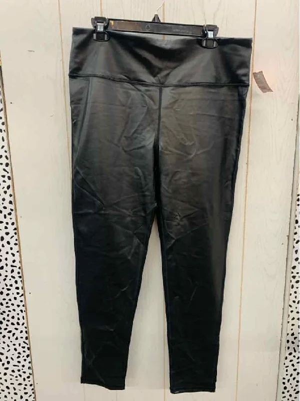 Black Womens Size 16/18 Leggings Elegant Black Leggings
