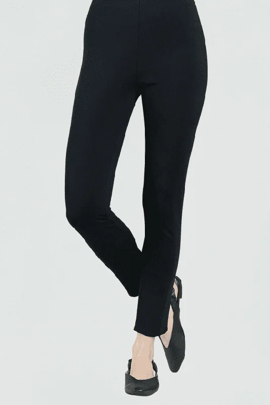 Clara Sunwoo Ponte Knit Slim Rider Legging Pant Trendy High-Compression Leggings