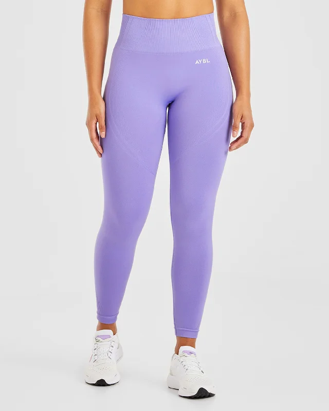 Balance V3 Seamless Leggings - Lavender Purple Comfortable Plus Size Leggings