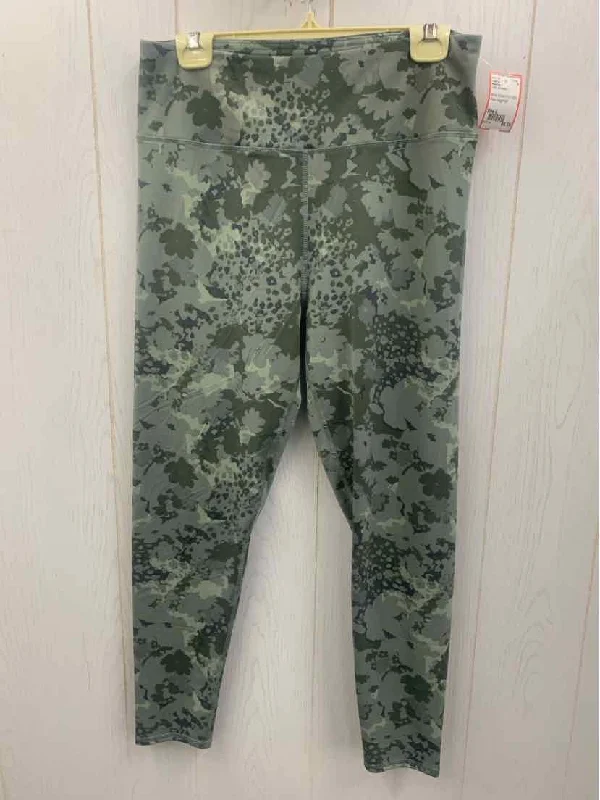 Maurices Olive Womens Size L Leggings Trendy Minimalist Leggings