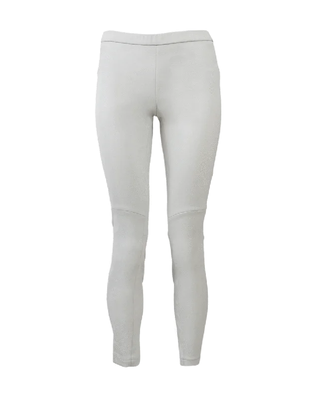 Leather Legging Stylish Stretch Pants Leggings
