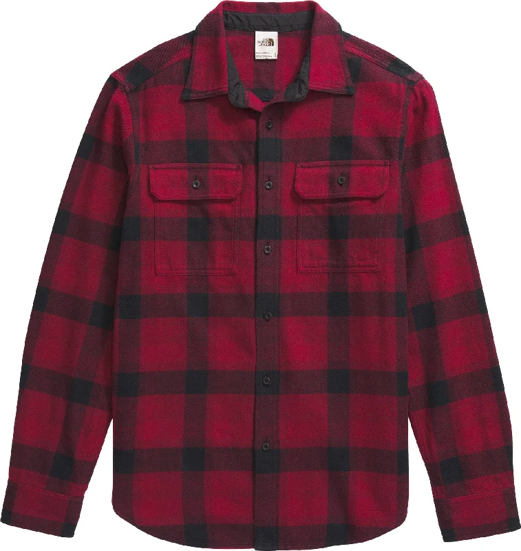 Arroyo Flannel Shirt - Men’s|-|Chemise en flanelle Arroyo - Homme Satin Blend Silk Blend Wool Blend