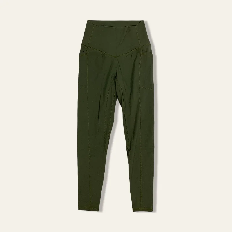 Evolve Leggings - Dark Matcha Casual Black Leggings