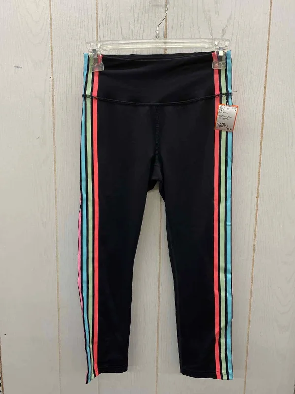 FILA Black Womens Size XS Leggings Stylish High-Waisted Leggings