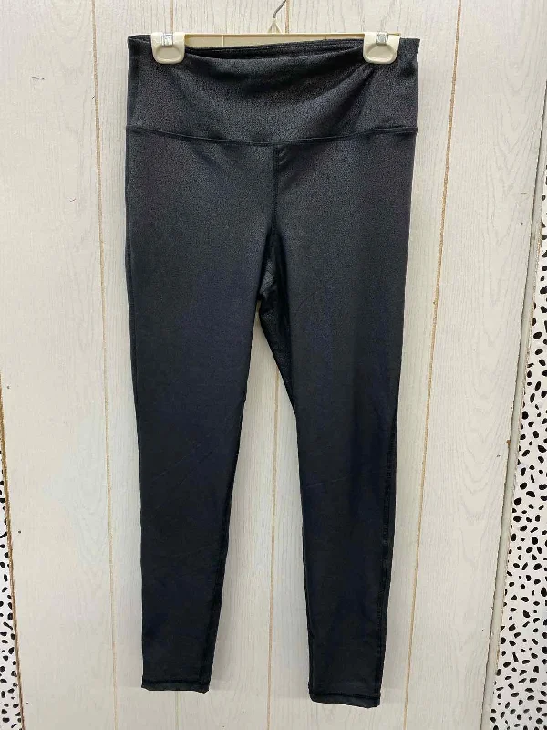 Mono b Black Womens Size M Leggings Trendy Spandex Leggings