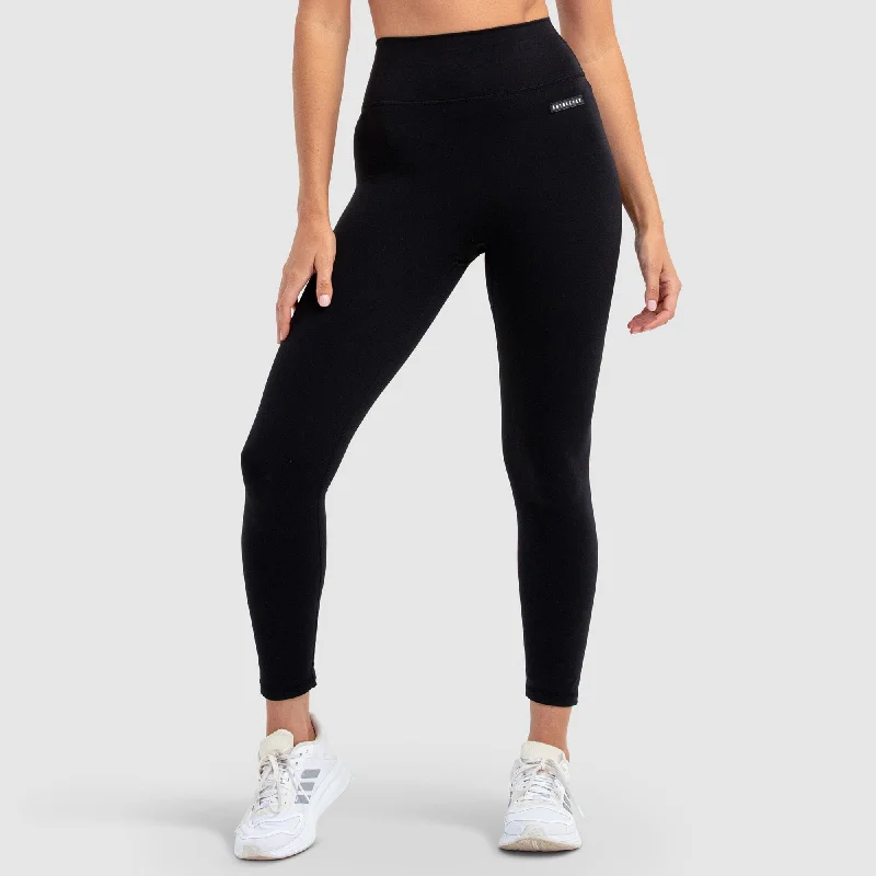 MotionSoft Leggings - Black Stylish Camo Print Leggings