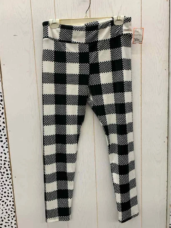 No Boundaries Black Womens Size XL Leggings Cozy Mid-Rise Workout Leggings