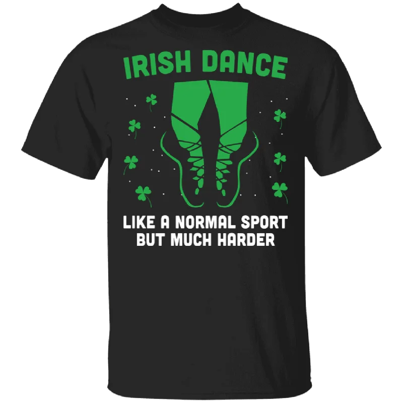 Irish Dance Women Girls Dancing St Patrick's Day Gifts T-Shirt Mesh Fabric Canvas Fabric Denim Fabric