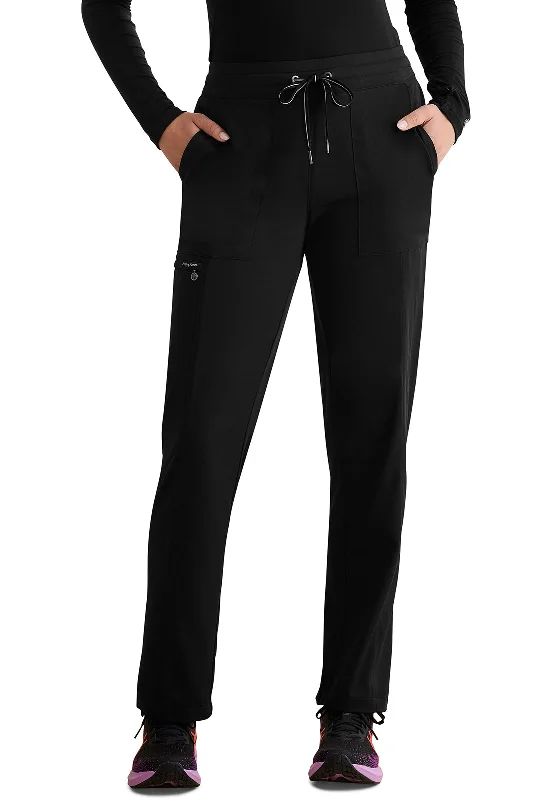 Kally Mid Rise Straight Leg Cargo Pant by Healing Hands (Petite) XS-XL/ Black Trendy Velvet Pants