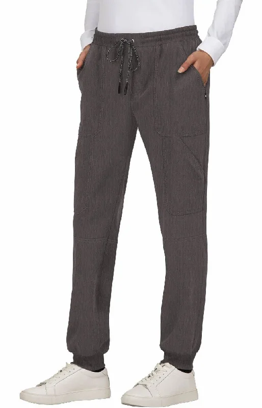 Good Vibe Jogger Pant by KOI(Petite) XXS-5XL / Heather Grey Soft Cotton Pants
