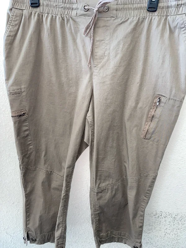beige Cato Pants Women's Classic Bootcut Trousers