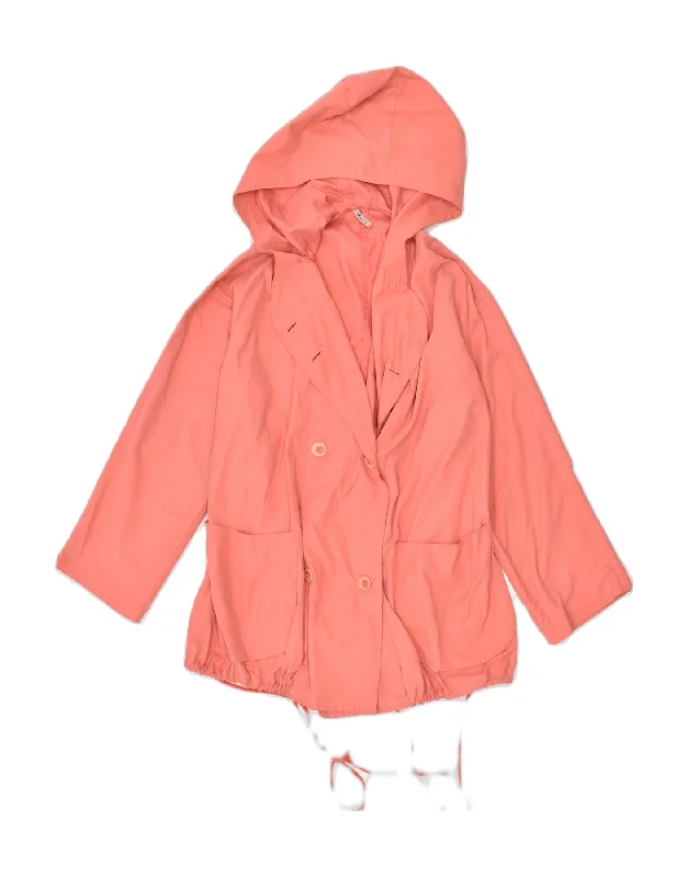 MARTIN'S Womens Double Breasted Utility Jacket IT 42 Medium Orange Fitted Jacket Loose Jacket Oversized Jacket