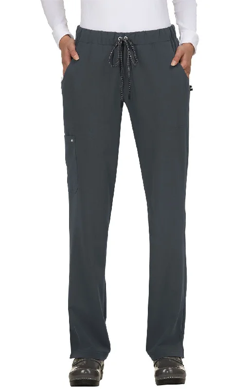 Everyday Hero Pant Regular by KOI XXS-5XL / Charcoal Modern Bootcut Pants