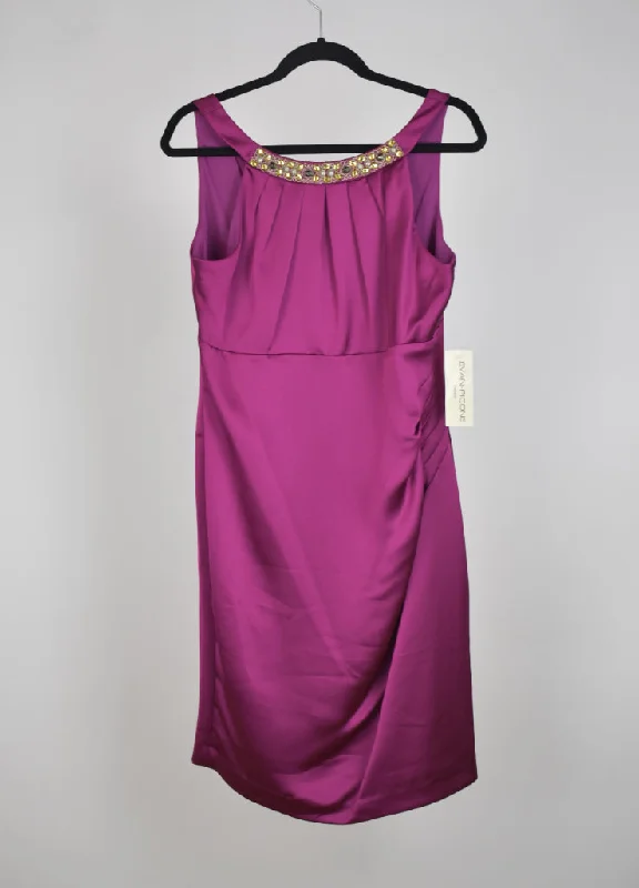 NWT EVAN-PICONE MAGENTA DRESS SZ 14 Tunics Chic fashionable