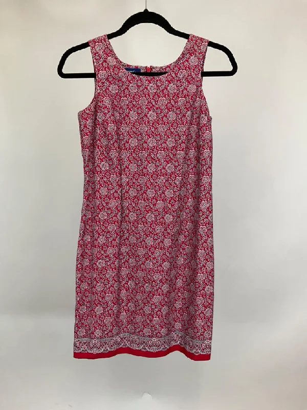 CHARTER CLUB RED/WHITE DRESS SZ 4P Tunics Travel practical