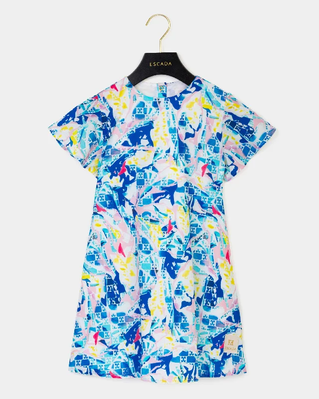 71237-TROPICAL BREEZ-DRESS Tunics Party sparkling