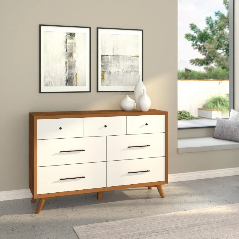 Flynn Dresser, Acorn/White Tunics Modern contemporary