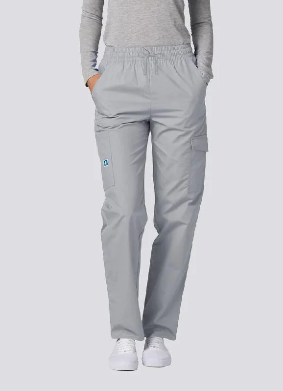 Multipocket Cargo Pants By Adar(Tall) XXS-3XL / SILVER GRAY Comfortable Pleated Pants Multipocket Cargo Pants By Adar(Tall) XXS-3XL / SILVER GRAY Comfortable Pleated Pants
