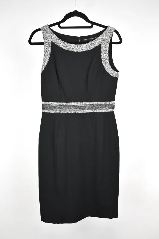 WHBM BLACK DRESS SZ 6 Tunics Evening elegant