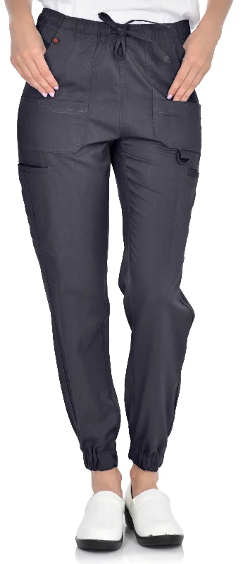 Detailed Jogger Pant By MediChic XS-2XL / Pewter Comfortable Maternity Pants