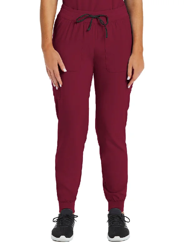 Knit Yoga Waistband Jogger pant XXS-3XL BY Maevn / Wine Fashionable Jogger Pants