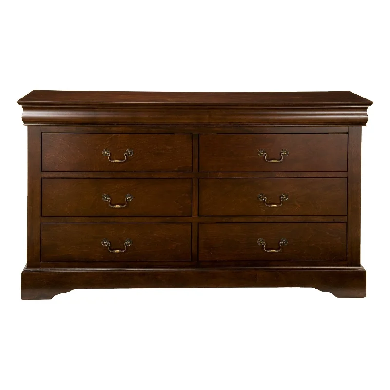 West Haven Dresser, Cappuccino Floral Print girly