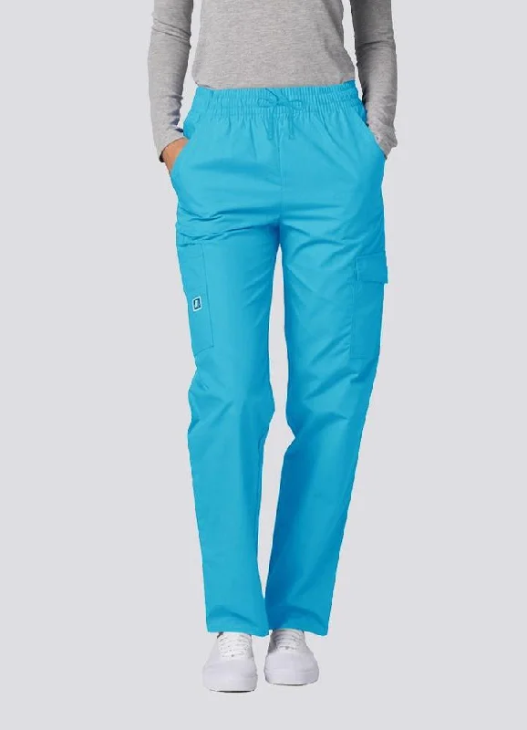 Multipocket Cargo Pants By Adar(Tall) XXS-3XL / TURQUOISE High-Waist Yoga Pants