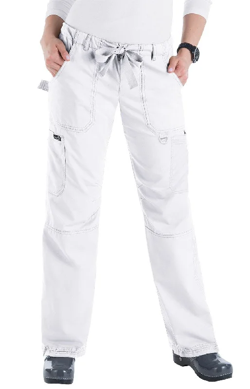 Lindsey Pant by KOI(Petite) XXS-3X / White Soft Wool Pants