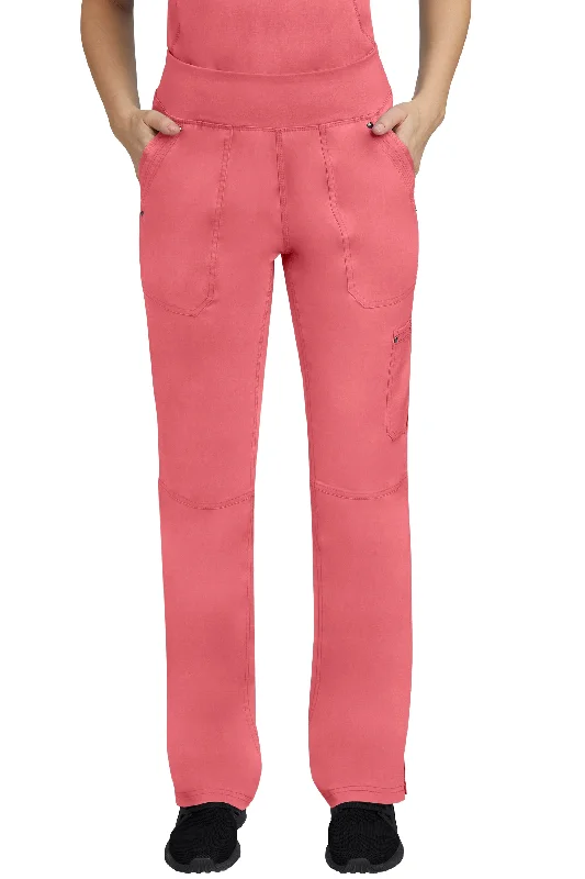 TORI PANT by Healing Hands( Purple Label) (Petite) XXS-3XL/  PINK CORAL Formal Linen Trousers