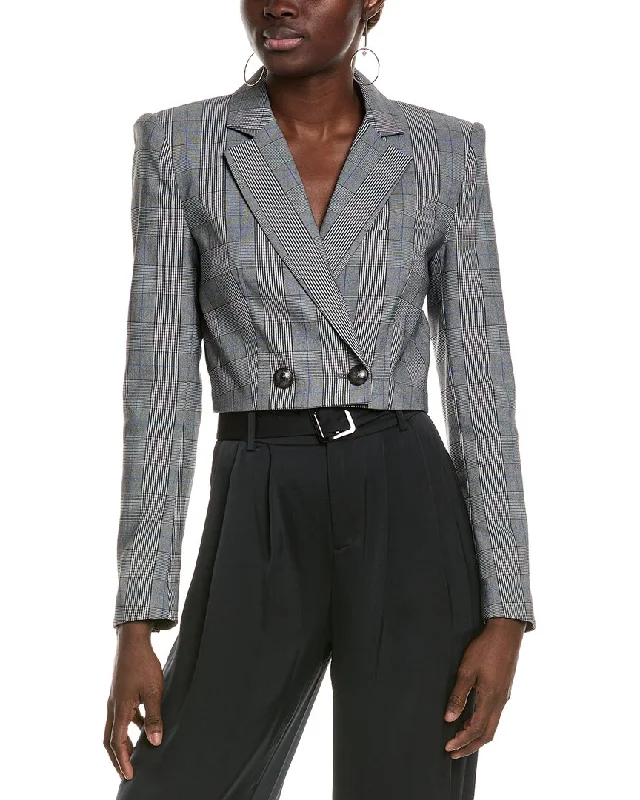 Ramy Brook Siena Jacket Nylon Fabric Polyester Fabric Spandex Fabric