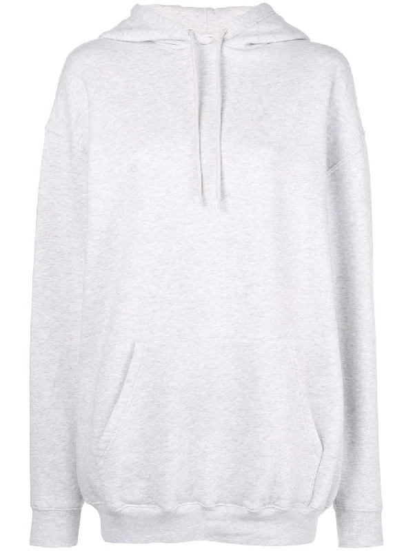 logo hood hoodie Hoodie with Drop Shoulder Relaxed Streetwear
