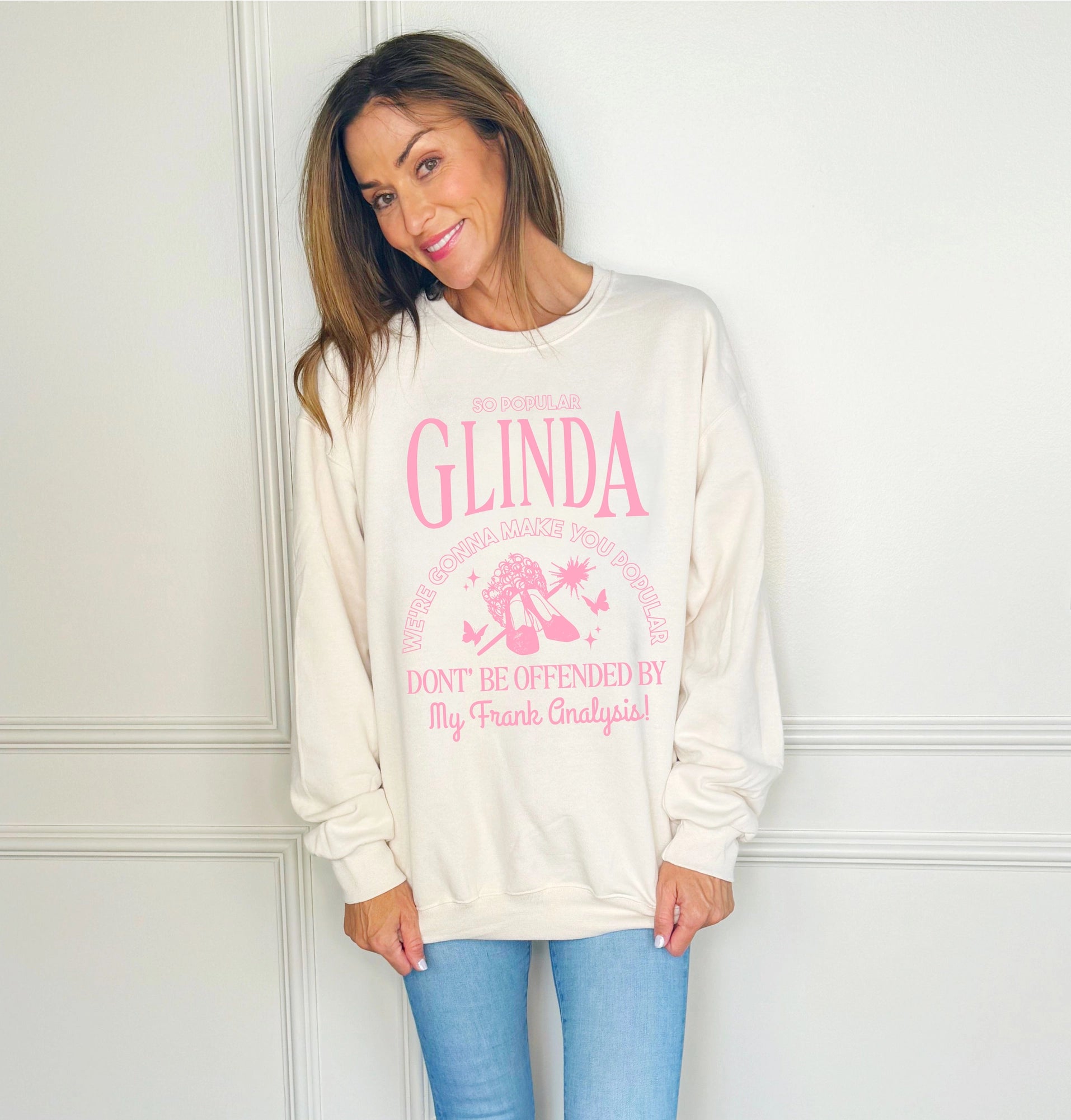 Women's Elphaba or Glinda Sweatshirt - Glinda Hoodie with Elastic Cuffs Stretchable Comfortable Women's Elphaba or Glinda Sweatshirt - Glinda Hoodie with Elastic Cuffs Stretchable Comfortable