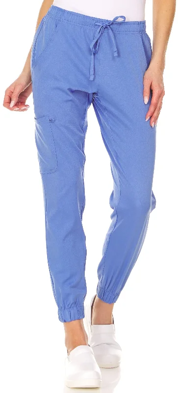Drawstring Cargo Jogger Pant By MediChic XXS-3X / Ceil Trendy Printed Leggings