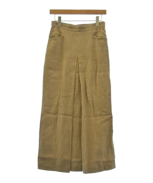AURALEE Long/Maxi length skirts wool skirt sturdy