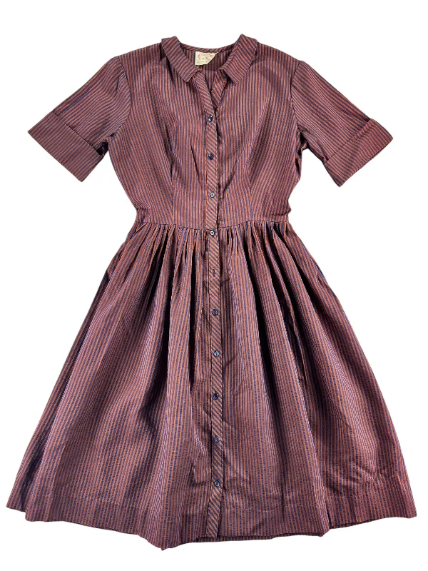 1940s NOS Mode O Day Seer Sucker Dress M Tunics Favorite customer