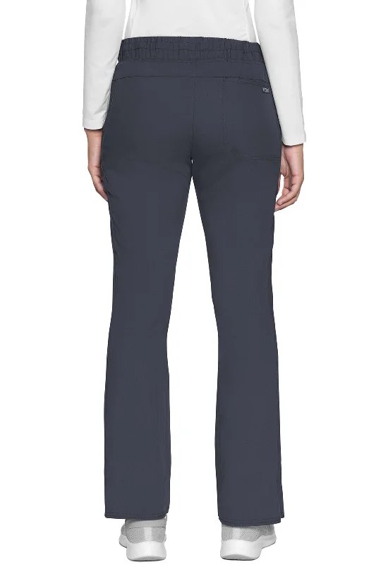 Natural Rise Drawstring Flare Leg Pant by(MC Touch) Med Couture XS-XL / Pewter Elegant Wool Trousers